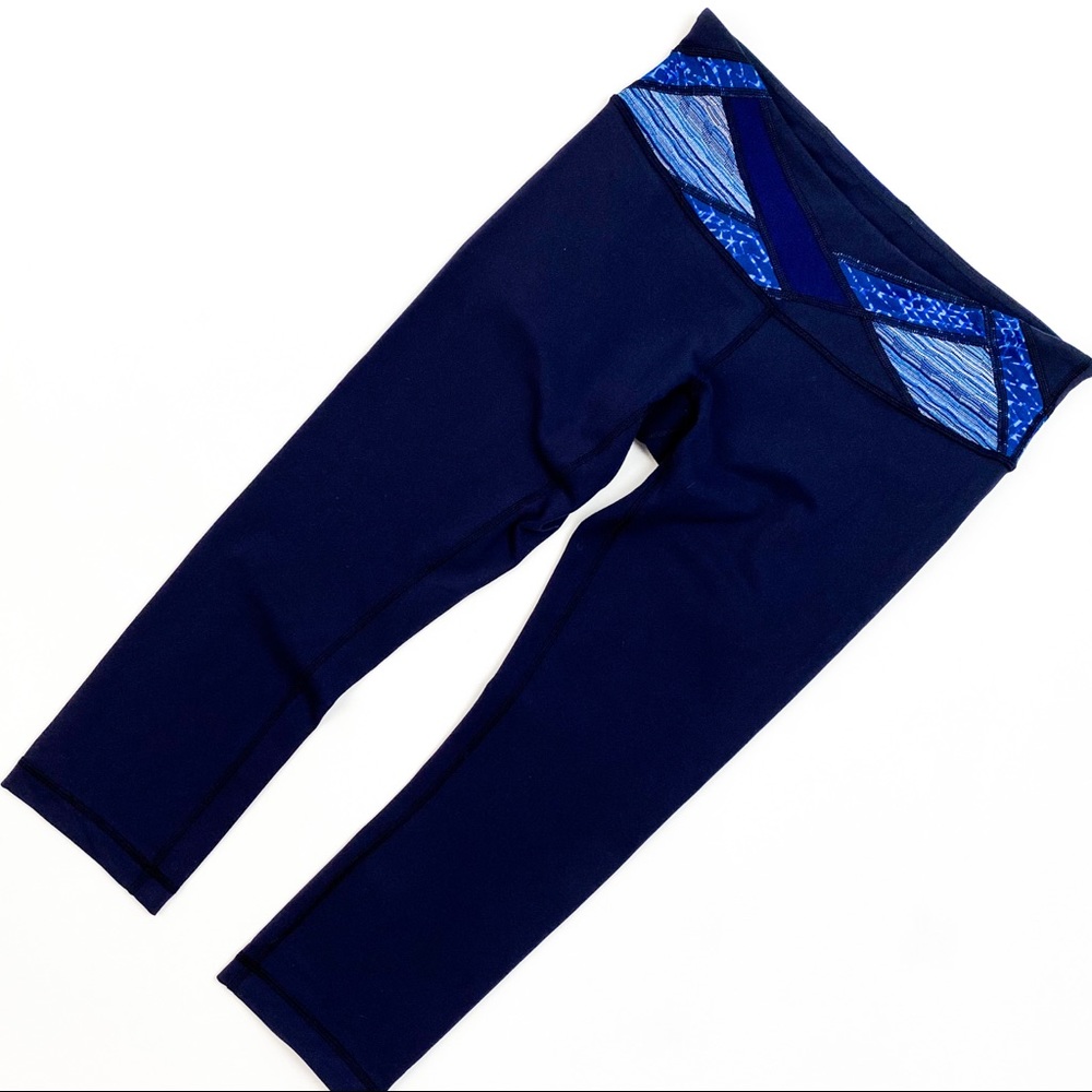 Lululemon Mid Rise Cropped Leggings Size 8